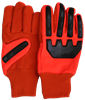#327L Hi-Vis TPR Impact Pro Cotton/Poly Glove Large (Pair) 327, 327L