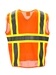 #636 Orange Safety Vest - 8636RHVOMEDL2