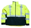 #GSJ1 Hi-Vis Lime Softshell Jacket 