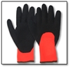 #726-729 3/4 Dipped Blk Rubber Thermal Gloves (Pair) 726, 727, 728, 729
