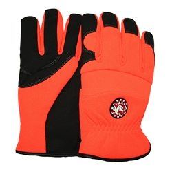 #141-143 Hi-Vis Orange Armor Skin Freezer Glove (Pair) 141, 142, 143