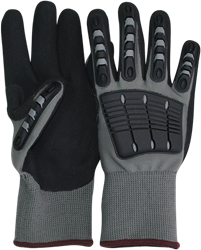 #341 PVC Impact Protection Knit Glove (Pair) 341M, 341L, 341XL