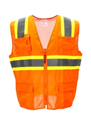 #636 Orange Safety Vest 