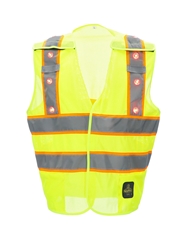 HiVis Safety Vest with LED Lights 